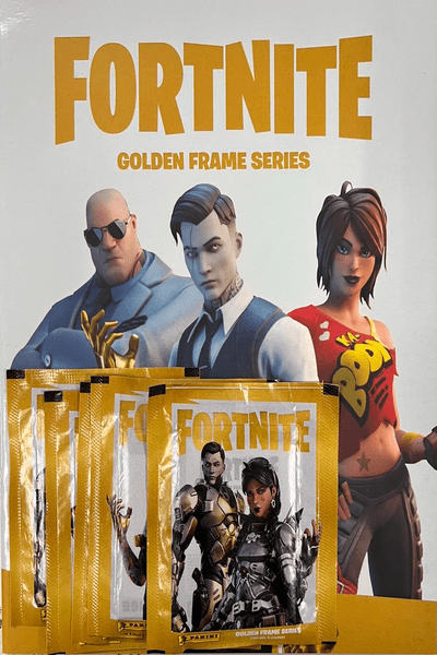 FORTNITE GOLDEN FRAME SERIES (ALBUM TAPA BLANDA   50 SOBRES ...