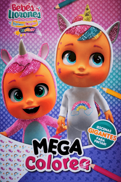 Bebés Llorones, Mega Colorea - Libroaventura Bebés Llorones, Mega Colorea - Libroaventura